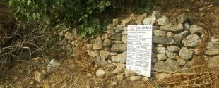 Datça Sındı köyü villa inşaatı