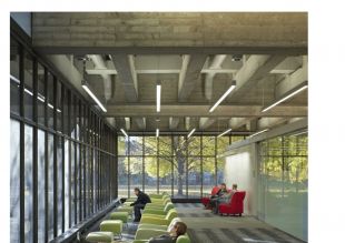 University of Illions at Chicago Daley Library IDEA Commons / Woodhouse Tinucci Architecture