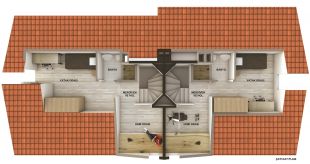 Muğla - DALYAN  merkezde İkiz müstakil villa Tasarım + uygulama (2017)
