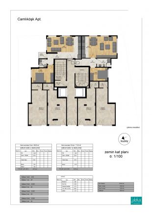 Göztepe Camlıköşk Apartmanı Yenileme Projesi (2015)