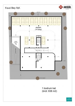 Göztepe'de Fevzibey Apt. yenileme projesi (2016)