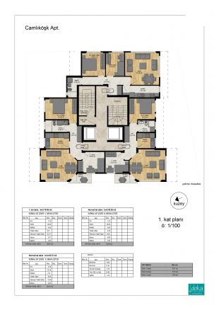 Göztepe Camlıköşk Apartmanı Yenileme Projesi (2015)
