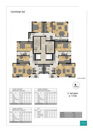 Göztepe Camlıköşk Apartmanı Yenileme Projesi (2015)