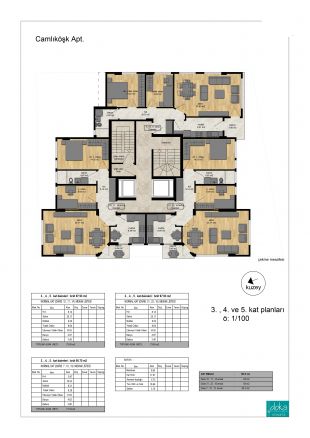 Göztepe Camlıköşk Apartmanı Yenileme Projesi (2015)
