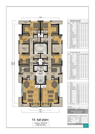 Ülgen Apt. Yenileme Projesi  Göztepe/İSTANBUL (2014)
