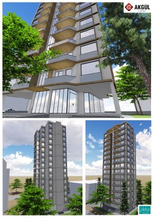 Göztepe'de Fevzibey Apt. yenileme projesi (2016)
