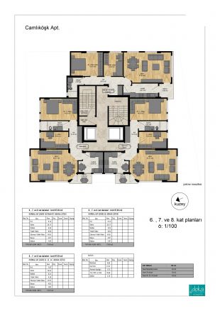 Göztepe Camlıköşk Apartmanı Yenileme Projesi (2015)