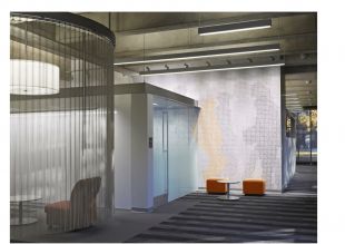 University of Illions at Chicago Daley Library IDEA Commons / Woodhouse Tinucci Architecture