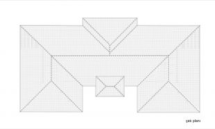 Şile Kız Meslek Lisesi rölöve çalışması. Proje büyüklüğü : 1040 m2 (2012)