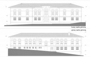 Şile Kız Meslek Lisesi rölöve çalışması. Proje büyüklüğü : 1040 m2 (2012)