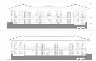 Şile Kız Meslek Lisesi rölöve çalışması. Proje büyüklüğü : 1040 m2 (2012)