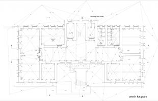 Şile Kız Meslek Lisesi rölöve çalışması. Proje büyüklüğü : 1040 m2 (2012)
