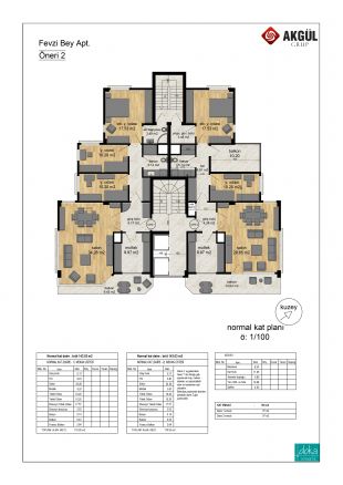 Göztepe'de Fevzibey Apt. yenileme projesi (2016)